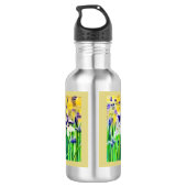 Bouteille D'eau Abstract Iris Water Bottle (Dos)