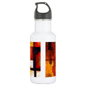 Bouteille D'eau Abstrait moderne (Dos)