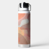 Bouteille d'eau abstraite au style groovy (Arrière)