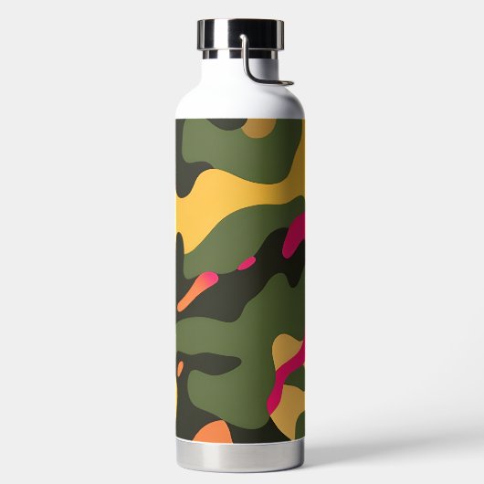Bouteille d'eau Abstraite Camo (Droite)