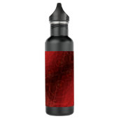 Bouteille D'eau Acceptation | Médaillons de méditation rouge (Gauche)