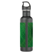 Bouteille D'eau Acceptation | Médaillons de méditation verte (Dos)