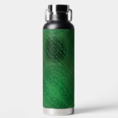 Bouteille D'eau Acceptation | Médaillons de méditation verte (Avant)