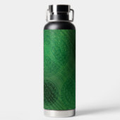 Bouteille D'eau Acceptation | Médaillons de méditation verte (Plage)