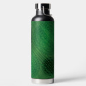 Bouteille D'eau Acceptation | Médaillons de méditation verte (Droite)