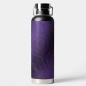 Bouteille D'eau Acceptation | Médaillons de méditation violette (Plage)