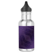 Bouteille D'eau Acceptation | Médaillons de méditation violette (Gauche)