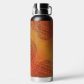 Bouteille D'eau Acceptation | Médaillons de saumons rouges orange  (Plage)