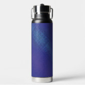 Bouteille D'eau Acceptation | Motif de Blue Indigo Violet Shibori (Salle de sport)