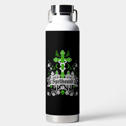 Bouteille D'eau Accessoires de mode Gothique Post Punk (Avant)