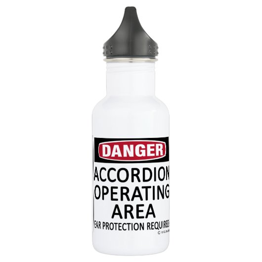 Bouteille D'eau Accordéon de zone d'exploitation (Gauche)