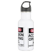 Bouteille D'eau Accordéon de zone d'exploitation (Devant)