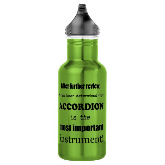 Bouteille D'eau Accorder l'instrument le plus important (Droite)
