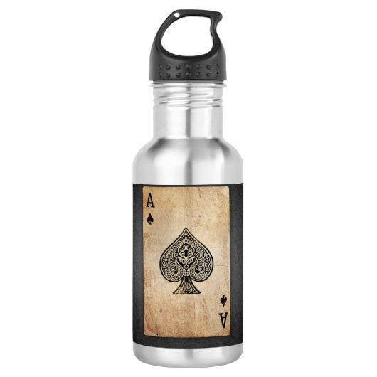 Bouteille D'eau Ace of spades (Devant)