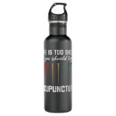 Bouteille D'eau Acupuncture Needles Acupuncture Treatment Try Acup (Devant)