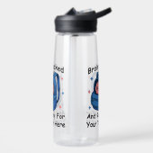 Bouteille D'eau Adaptable "Prêt pour le cerveau" (Gauche)