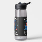 Bouteille D'eau Adaptable "Prêt pour le cerveau" (Gauche)