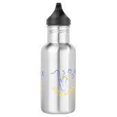 Bouteille D'eau Addicé à la musique jazz (Droite)