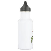 Bouteille D'eau Adélaïde d'Orléans rose par Redouté (Gauche)