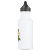 Bouteille D'eau Adélaïde d'Orléans rose par Redouté (Droite)