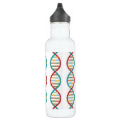 Bouteille D'eau ADN Mid Century Moderne Biologie STEM Blancs (Droite)