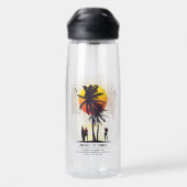 Bouteille D'eau Adoptez l'été | 725ml (Arrière)