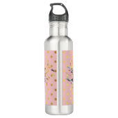 Bouteille D'eau Adorable Faux Pois d'or (Dos)