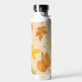 Bouteille D'eau "Aesthetic Autumn Leaves Pattern Water Bottle"  (Gauche)