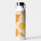 Bouteille D'eau "Aesthetic Autumn Leaves Pattern Water Bottle"  (Avant)