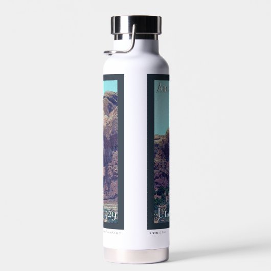 Bouteille D'eau Affiche du parc national Arches (Plage)