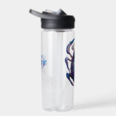 Bouteille D'eau Affiche théâtrale Blue Beetle Scarab (Droite)