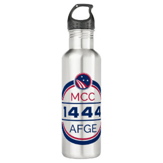 Bouteille D'eau AFGE Local 1444 Water Bottle Steel
