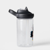 Bouteille D'eau Afro Unicorn | La magie (Arrière Complet)