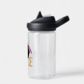 Bouteille D'eau Afro Unicorn | Magique - Toujours fière (Gauche)