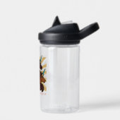 Bouteille D'eau Afro Unicorn Trio : Unique, Divine et Magique (Gauche)