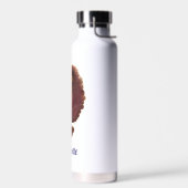 Bouteille D'eau Afro Unicorn | Unique (Gauche)