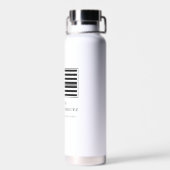 Bouteille D'eau Agent correctionnel personnalisé de ligne mince d' (Arrière)