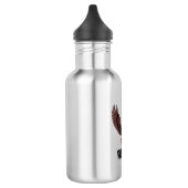 Bouteille D'eau Aigle sans peur - Bold Biker Spirit (Gauche)