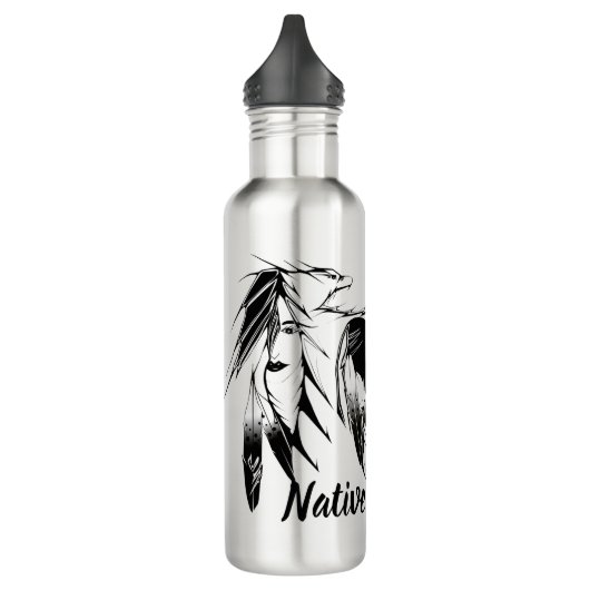 bouteille d'eau "Ailes des Aigles" (Gauche)