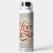 Bouteille D'eau Aime Jésus (Plage)