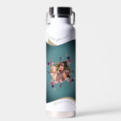 Bouteille D'eau Aime maman - collage multi photos (Avant)