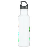 Bouteille D'eau Ajouter l'oeuvre de votre enfant à cette oeuvre (Dos)