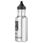 Bouteille D'eau ajouter nom photo texte Halloween enfant fille gar (Droite)
