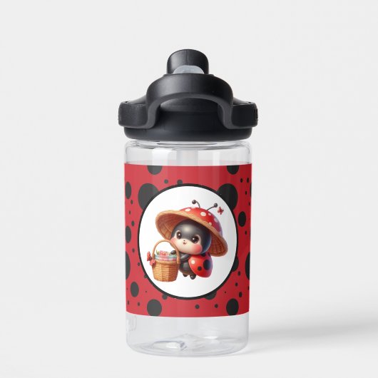 Bouteille D'eau Ajouter un nom nom ladybug amoureux (Salle de sport)
