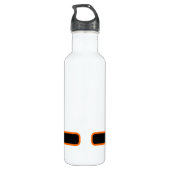 Bouteille D'eau Ajouter votre nom - Bottle-works 32 oz (Dos)