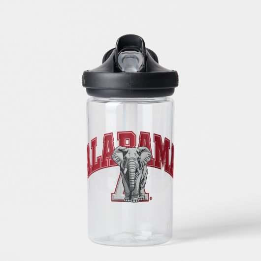 Bouteille D'eau Alabama Elephant Sports Water Bottle | Durable Col (Avant)