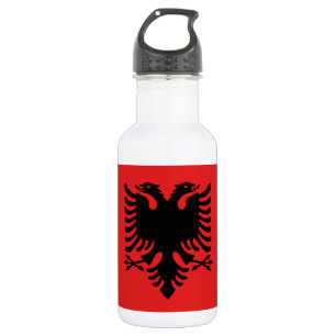 Bouteille D'eau Albanie Drapeau Liberty Bottle