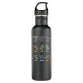 Bouteille D'eau Algebra Dance Funny Graph Figures Math Equation Te (Devant)