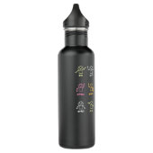 Bouteille D'eau Algebra Dance Funny Graph Figures Math Equation Te (Gauche)