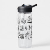 Bouteille D'eau Alice's Adventures in Wonderland Motif (Gauche)